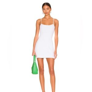 H:ours Veronica Mini Dress - White, size Medium